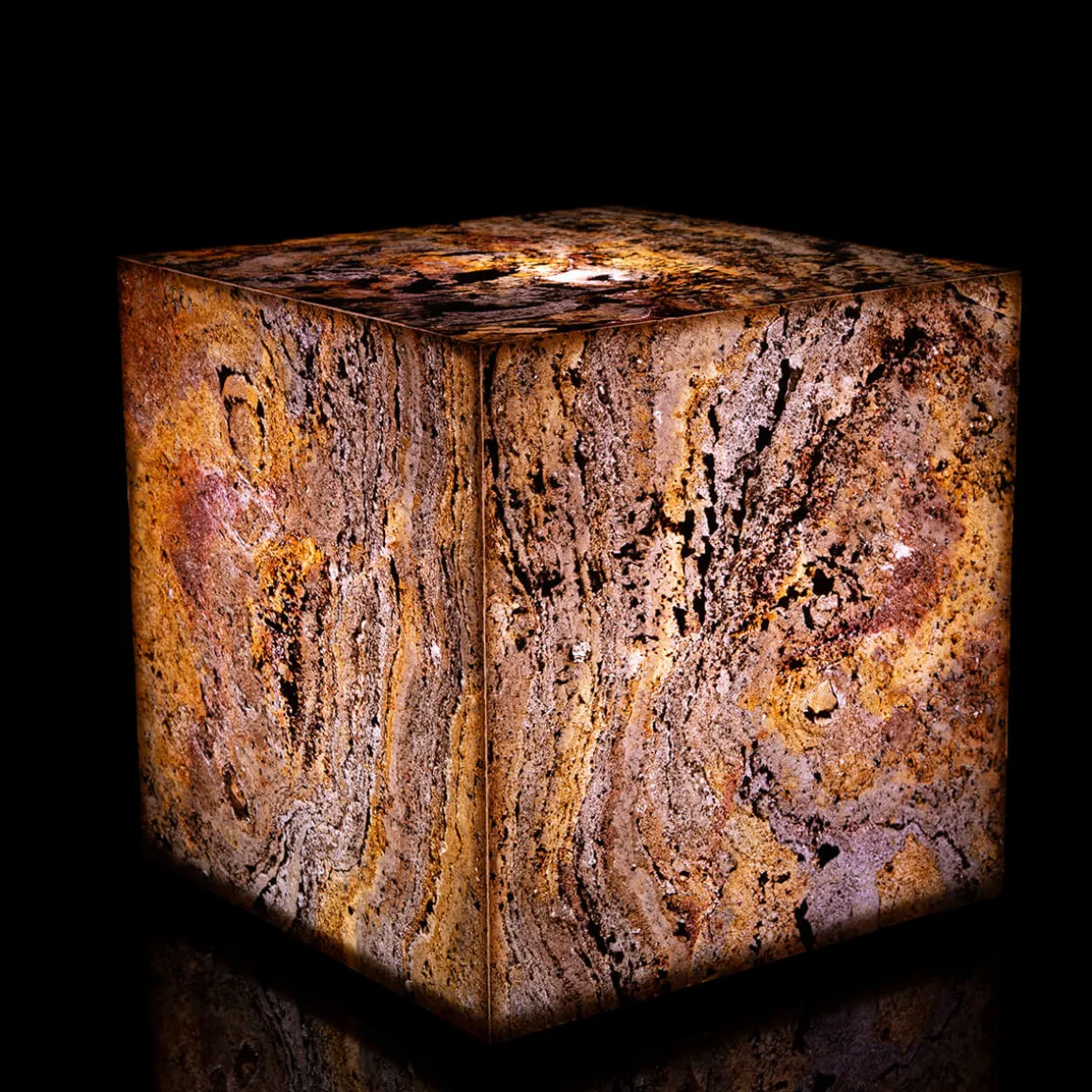 Epstein-Design Würfel Eifel im Herbst Außenleuchte