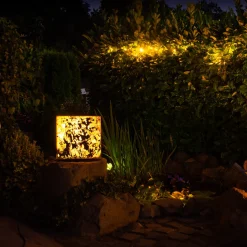 Epstein-Design Würfel Eifel im Herbst Außenleuchte