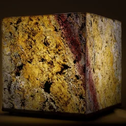 Epstein-Design Würfel Eifel im Herbst CCT-LED Außenleuchte mit ZigBee