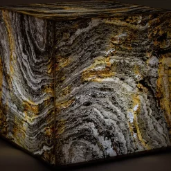 Epstein-Design Würfel Eifel im Herbst CCT-LED Außenleuchte mit ZigBee