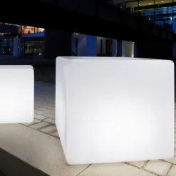 Epstein-Design Würfel LED Akkuleuchte