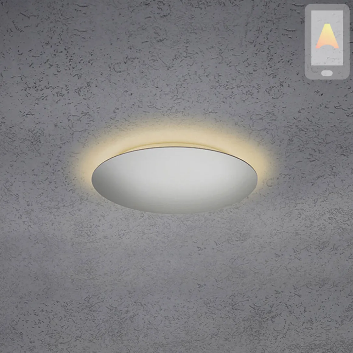 Escale Blade LED Wand- / Deckenleuchte, Ø: 34 cm, mit Casambi-Modul