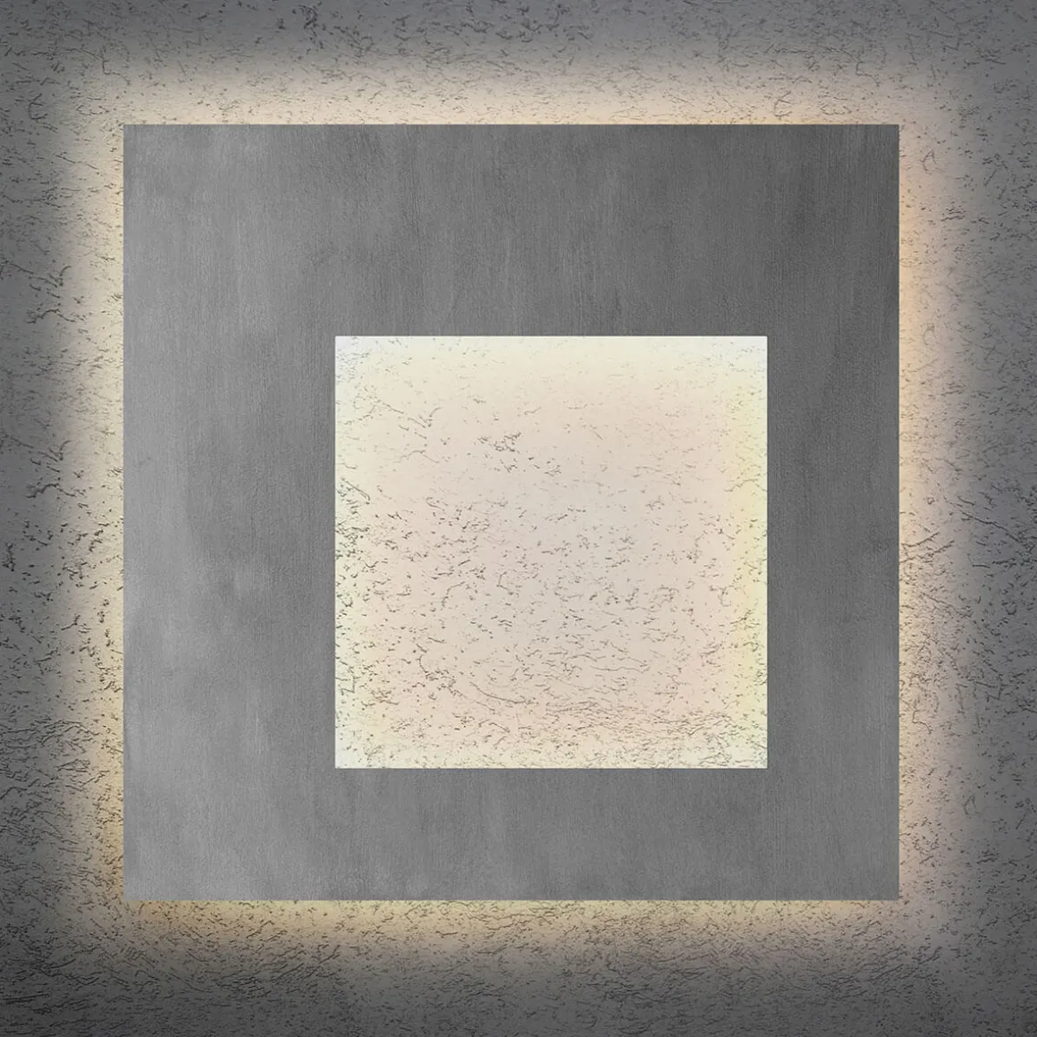 Escale Blade-Q Open LED Wand- / Deckenleuchte, 79 x 79 cm, mit Casambi-Modul