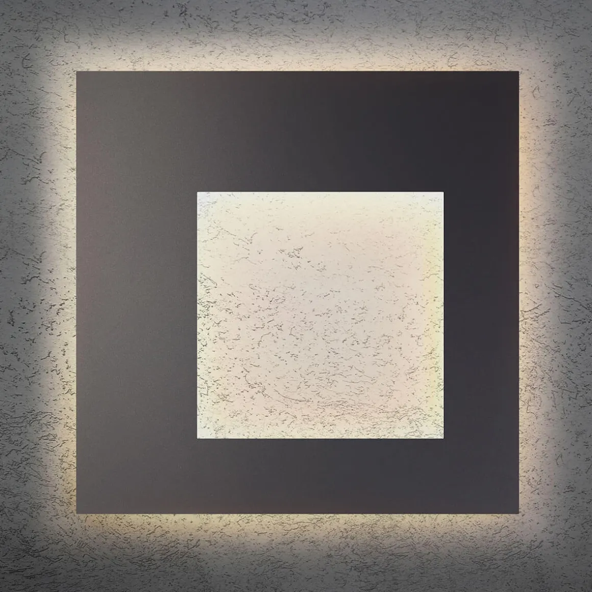 Escale Blade-Q Open LED Wand- / Deckenleuchte, 79 x 79 cm, mit Casambi-Modul