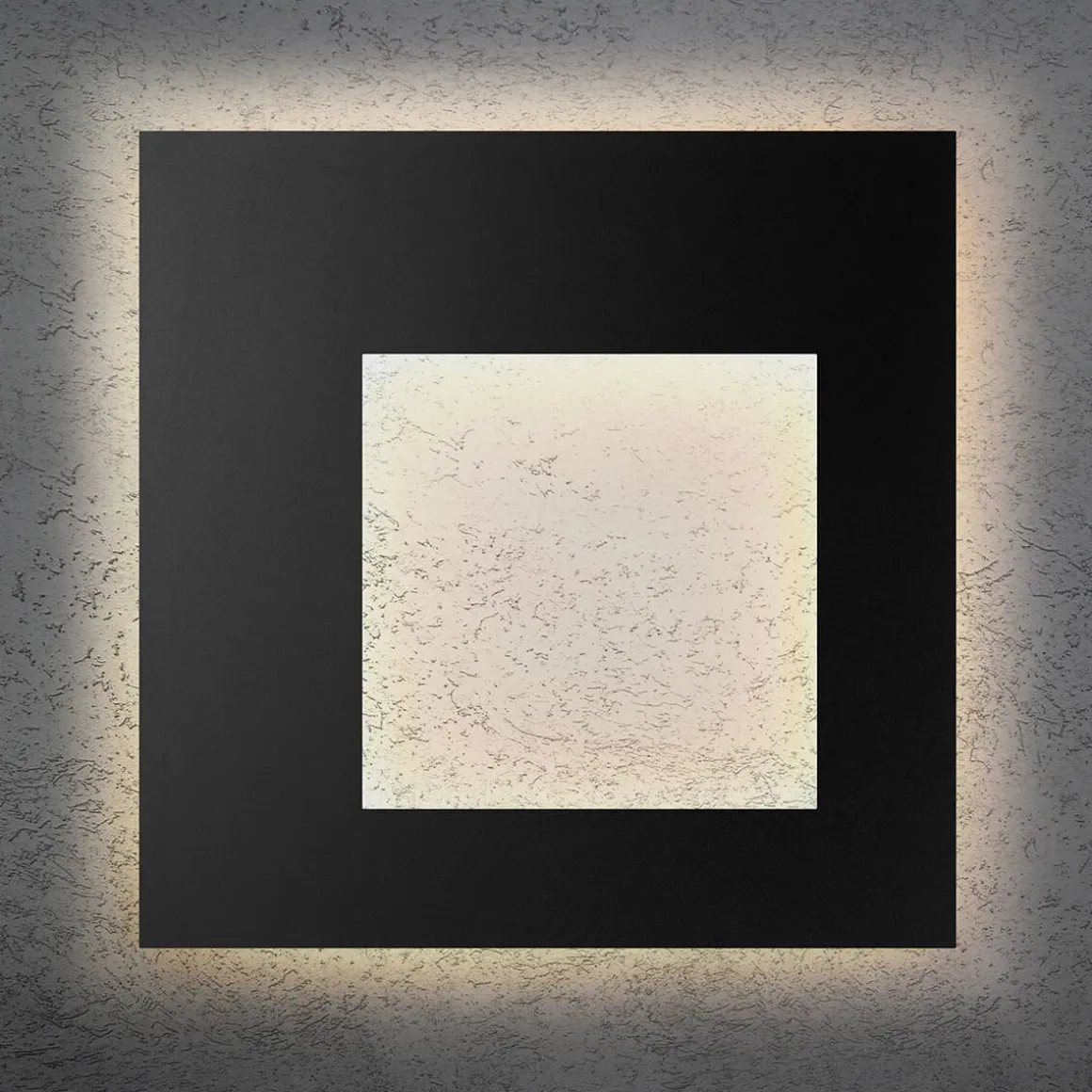 Escale Blade-Q Open LED Wand- / Deckenleuchte, 79 x 79 cm, mit Casambi-Modul