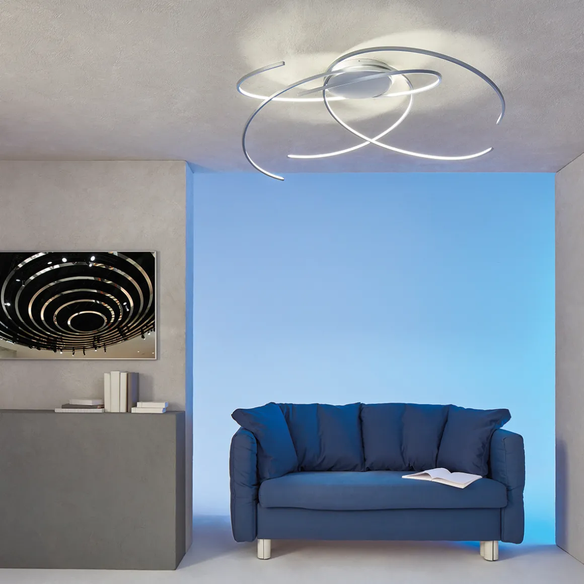 Escale Space LED Deckenleuchte, Länge: 80 cm