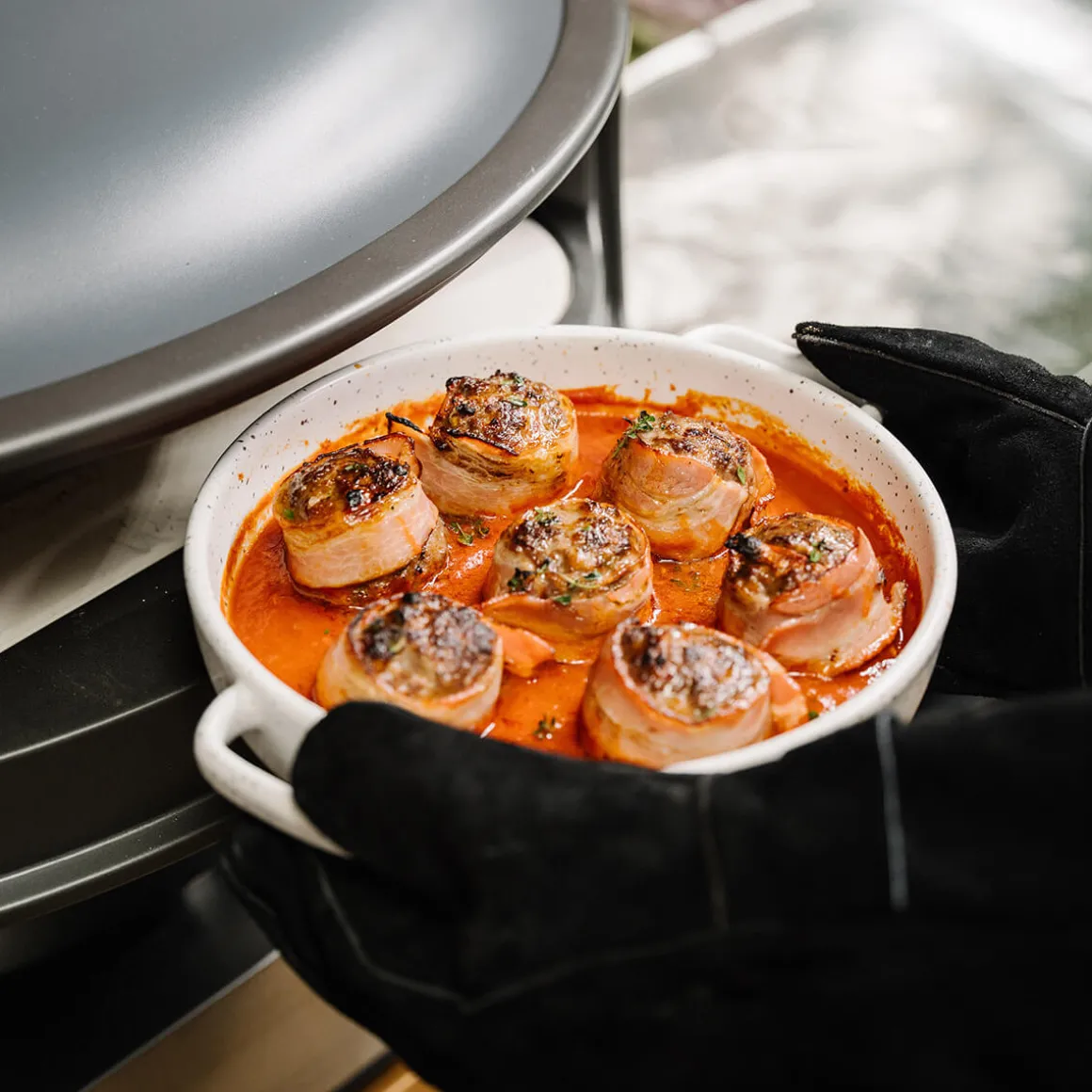 Everdure KILN Pizzaofen, 2 Brenner, rotierend, Pro-Set