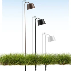 Fabas Luce Armanda LED Akkuleuchten-Set mit Erdspieß