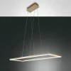 Fabas Luce Bard LED Pendelleuchte, rechteckig