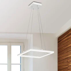 Fabas Luce Bard LED Pendelleuchte, quadratisch