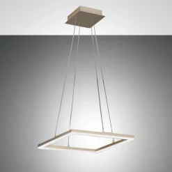 Fabas Luce Bard LED Pendelleuchte, quadratisch