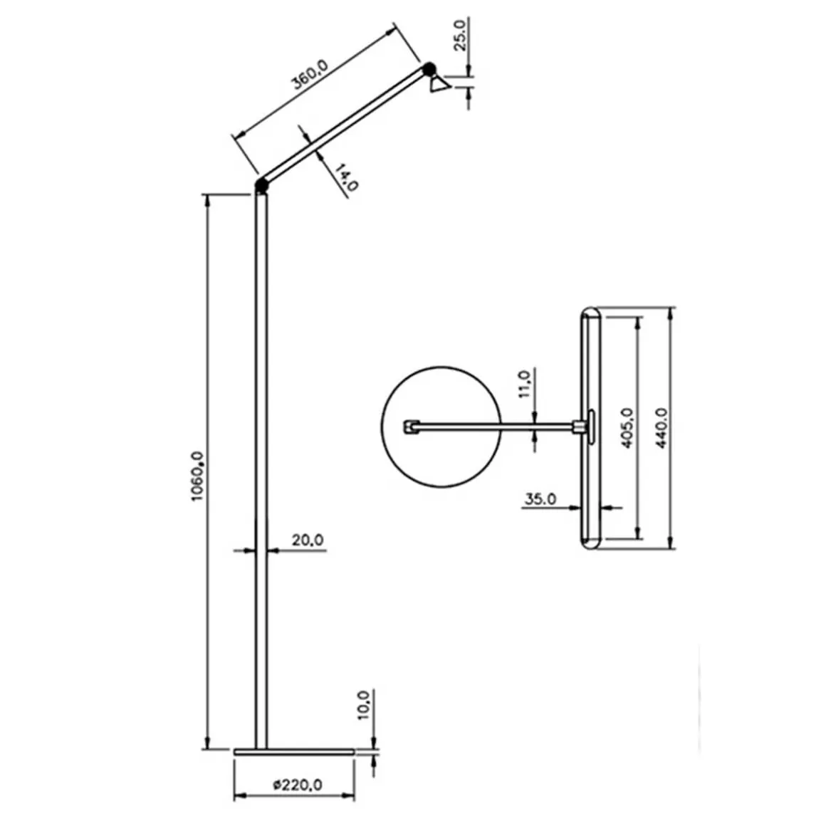 Fabas Luce Beba LED Stehleuchte