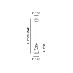 Fabas Luce Dafne Pendelleuchte