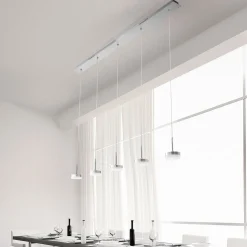 Fabas Luce Dunk LED Pendelleuchte, 5-flg.