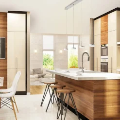 Fabas Luce Dunk LED Pendelleuchte, 4-flg.