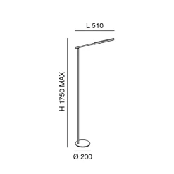 Fabas Luce Ideal LED Leseleuchte