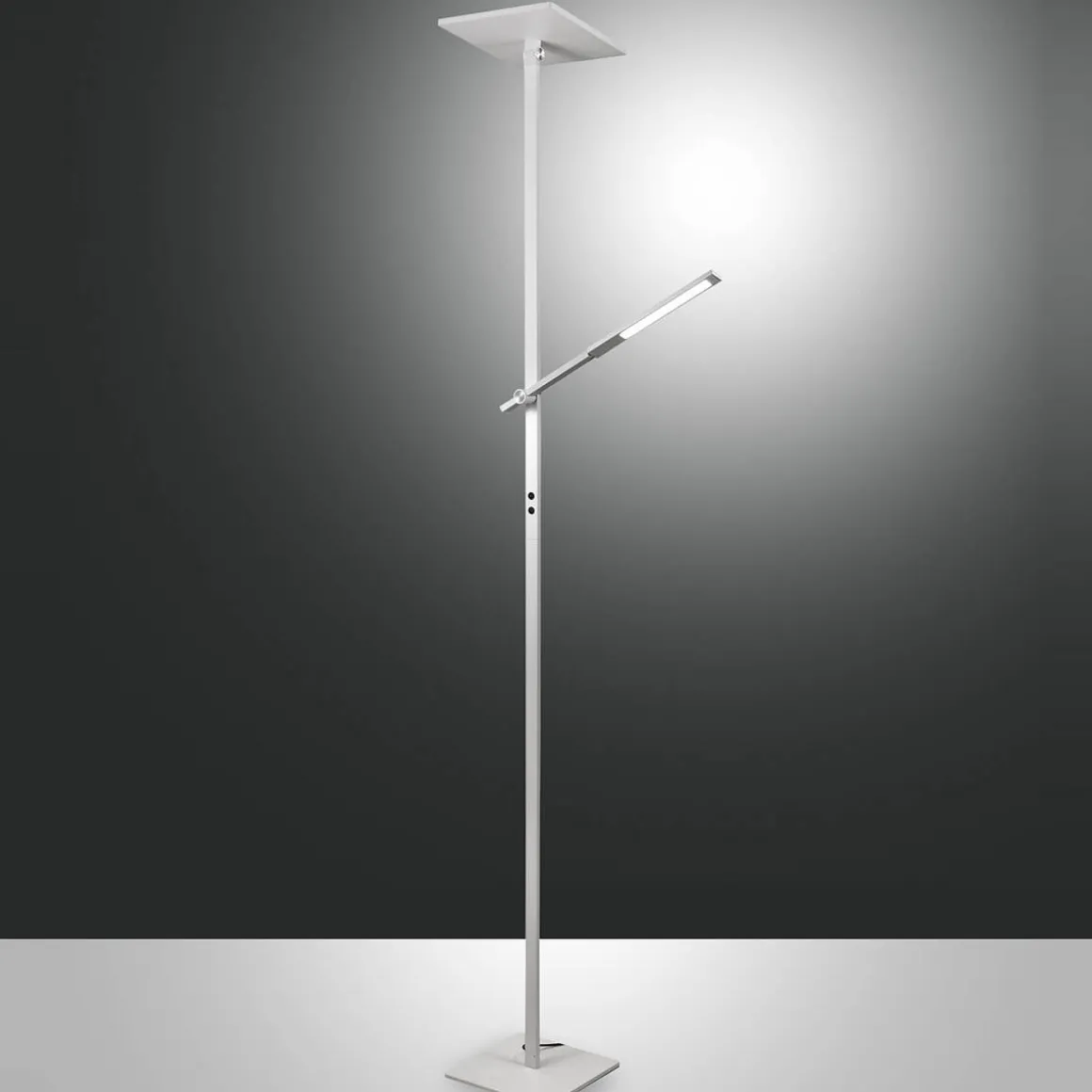 Fabas Luce Ideal LED Stehleuchte mit Lesearm