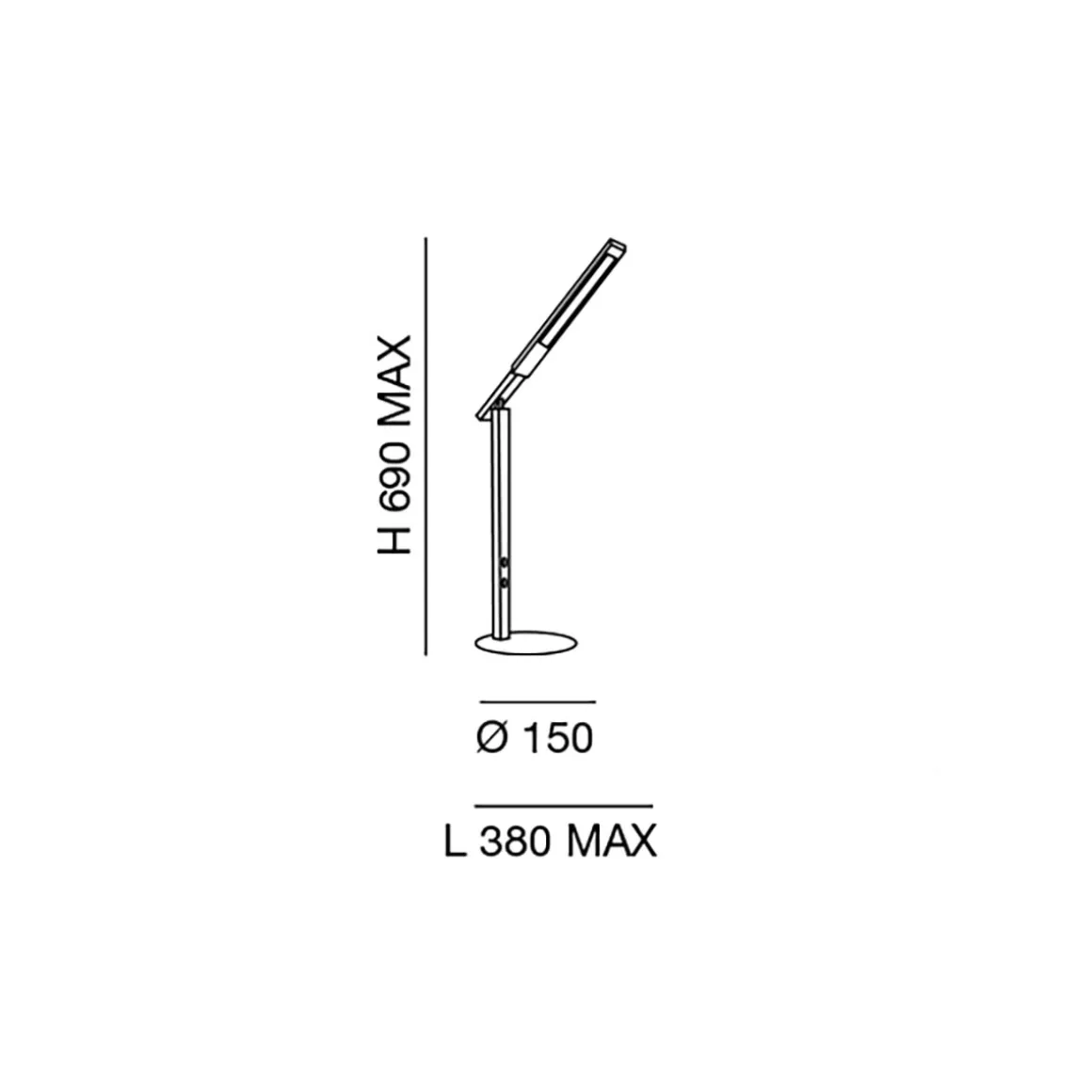 Fabas Luce Ideal LED Tischleuchte