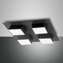 Fabas Luce Lucas LED Deckenleuchte, 4-flg.