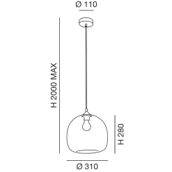Fabas Luce Maia Pendelleuchte