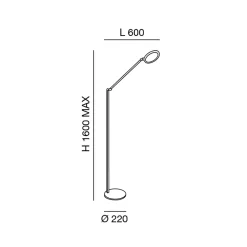 Fabas Luce Regina LED Leseleuchte