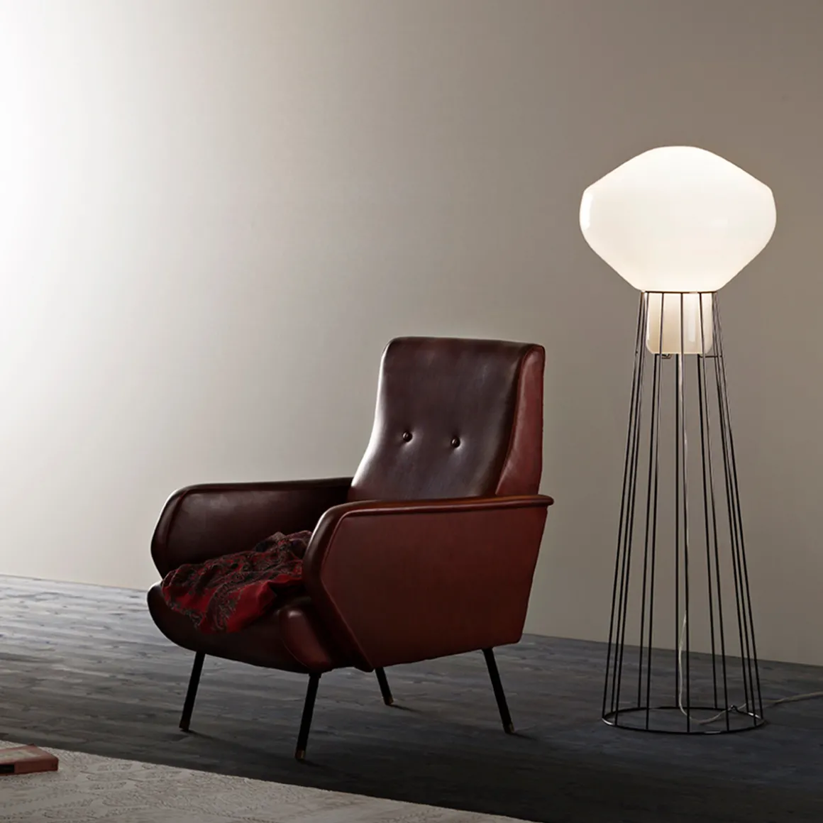 Fabbian Aerostat Stehleuchte, Ø: 43 cm