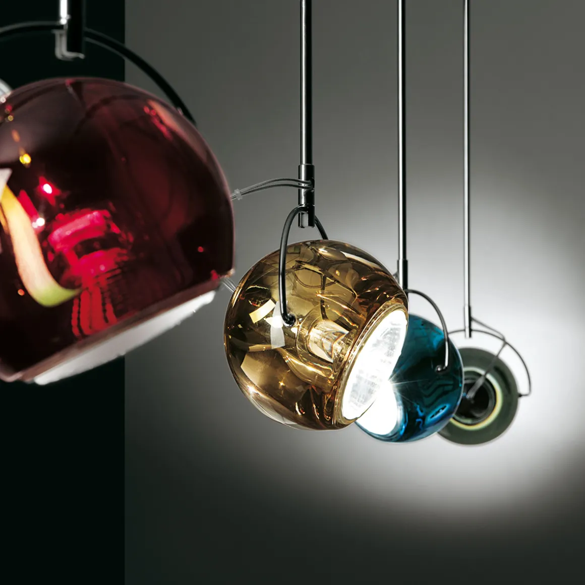 Fabbian Beluga Colour Pendelleuchte, 1-flg.