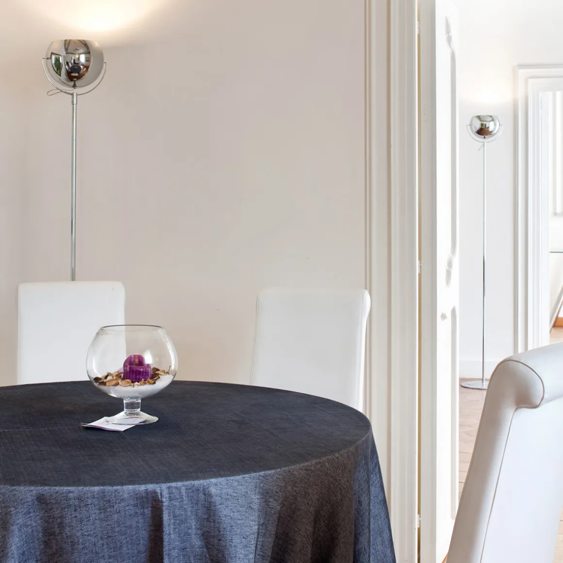 Fabbian Beluga Steel Stehleuchte