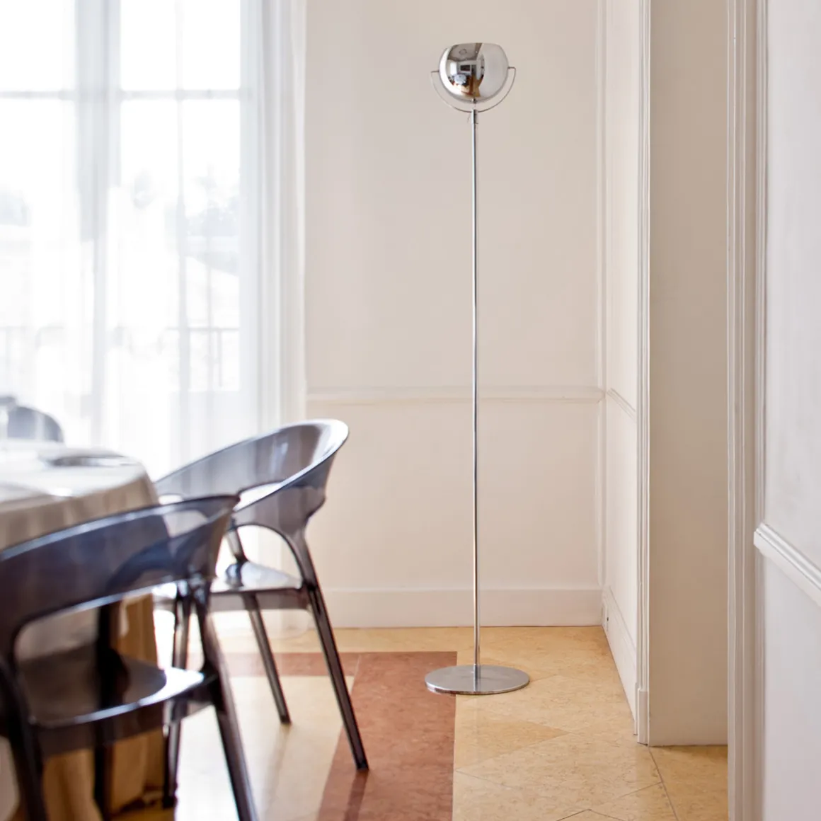 Fabbian Beluga Steel Stehleuchte