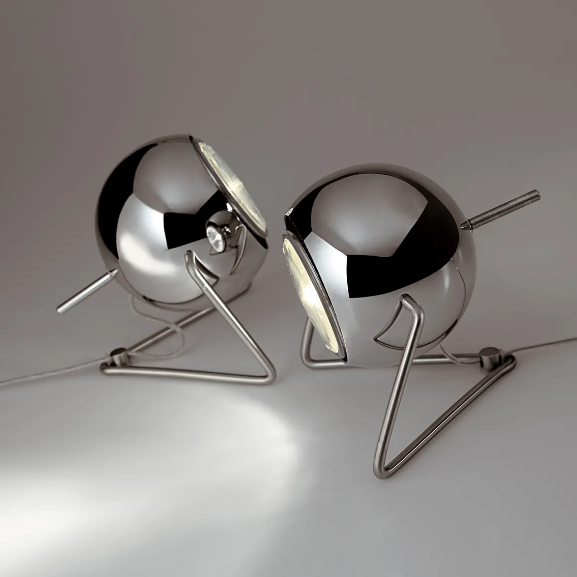 Fabbian Beluga Steel Tavolo