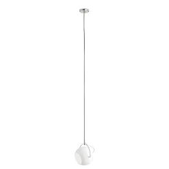 Fabbian Beluga White Pendelleuchte 1-flg.
