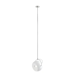 Fabbian Beluga White Pendelleuchte 1-flg.