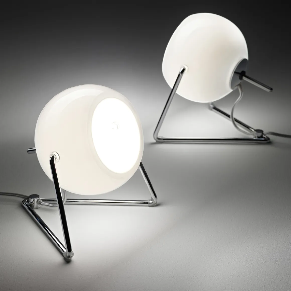 Fabbian Beluga White Tavolo