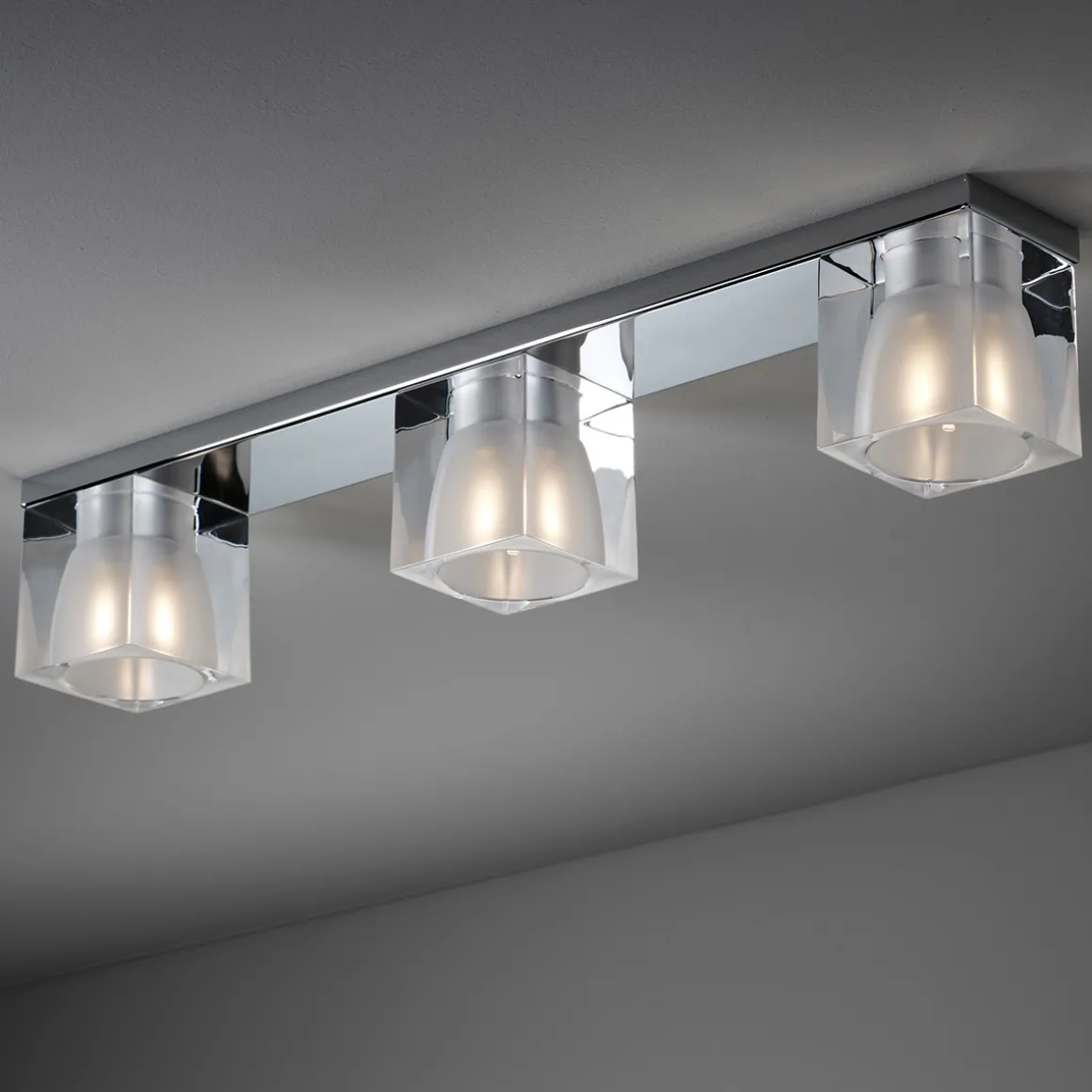 Fabbian Cubetto Deckenleuchte, 3-flg.