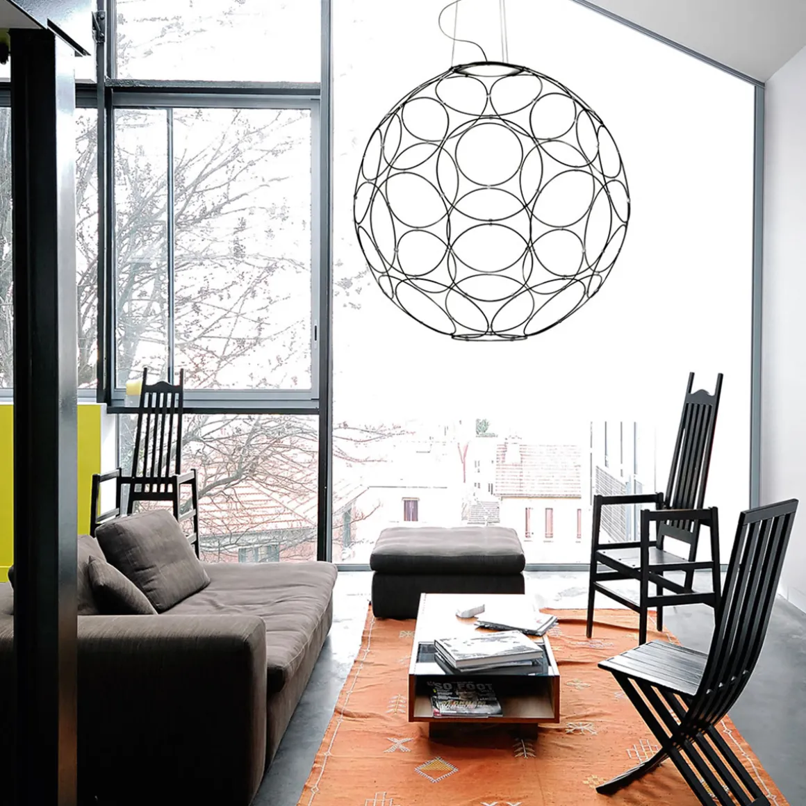 Fabbian Giro Pendelleuchte, Ø: 85 cm