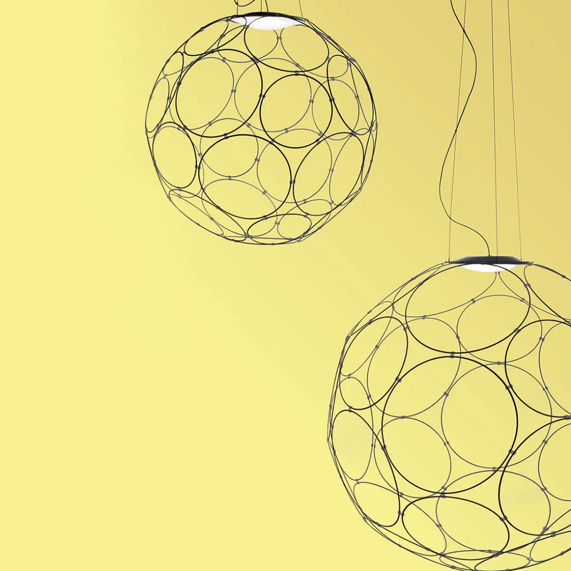 Fabbian Giro Pendelleuchte, Ø: 85 cm