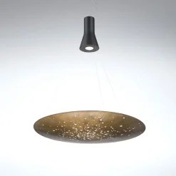 Fabbian Lens Pendelleuchte, 1-flg., Ø: 90 cm