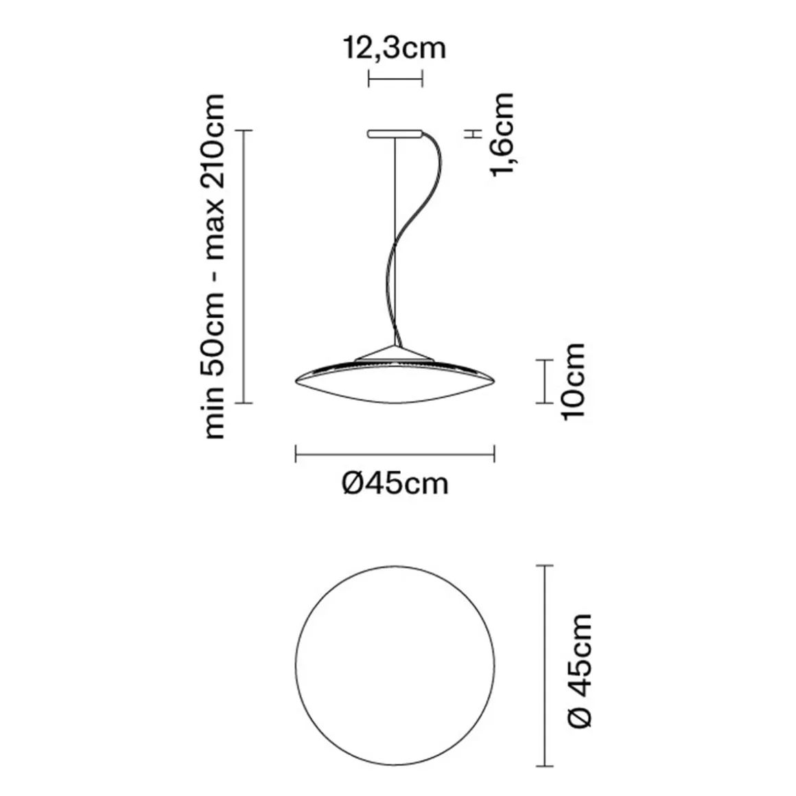 Fabbian Loop Pendelleuchte
