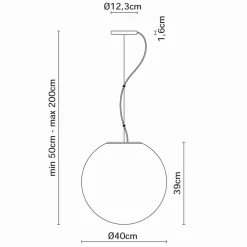 Fabbian Lumi Sfera Pendelleuchte