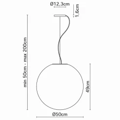Fabbian Lumi Sfera Pendelleuchte