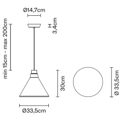 Fabbian Polair LED Pendelleuchte