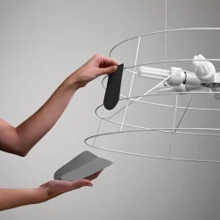 Fabbian Roofer Pendelleuchte, Ø: 59 cm