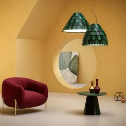 Fabbian Roofer Pendelleuchte, Ø: 57 cm