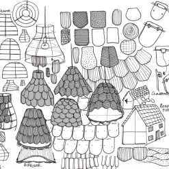 Fabbian Roofer Pendelleuchte, Ø: 57 cm