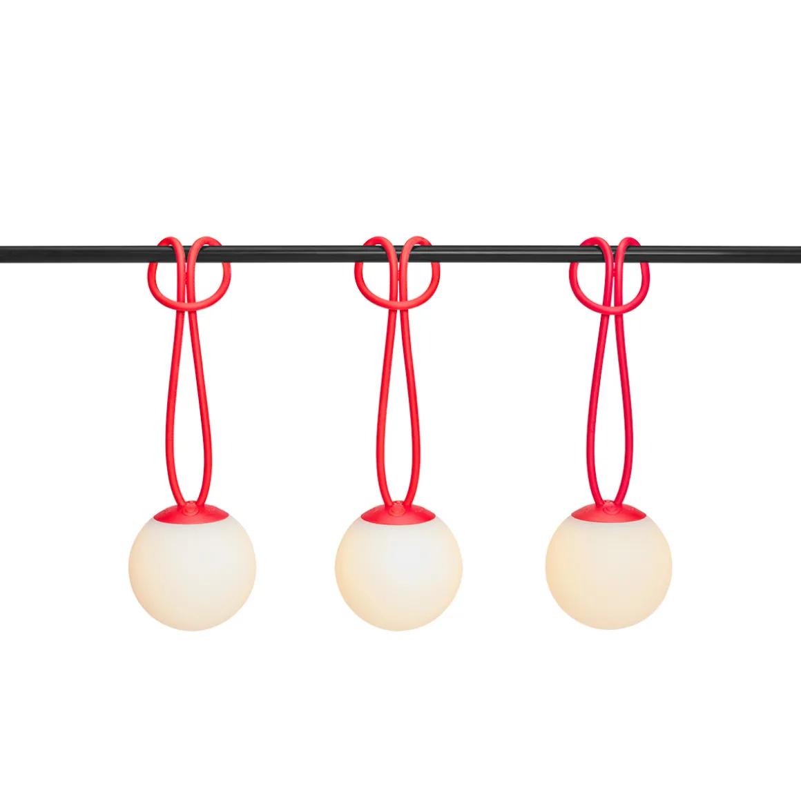 Fatboy Bolleke Mini LED Akku-Pendelleuchte, 3er-Set