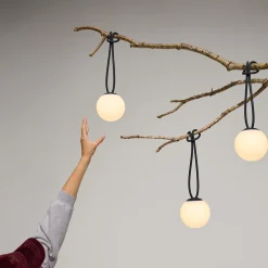 Fatboy Bolleke Mini LED Akku-Pendelleuchte, 3er-Set