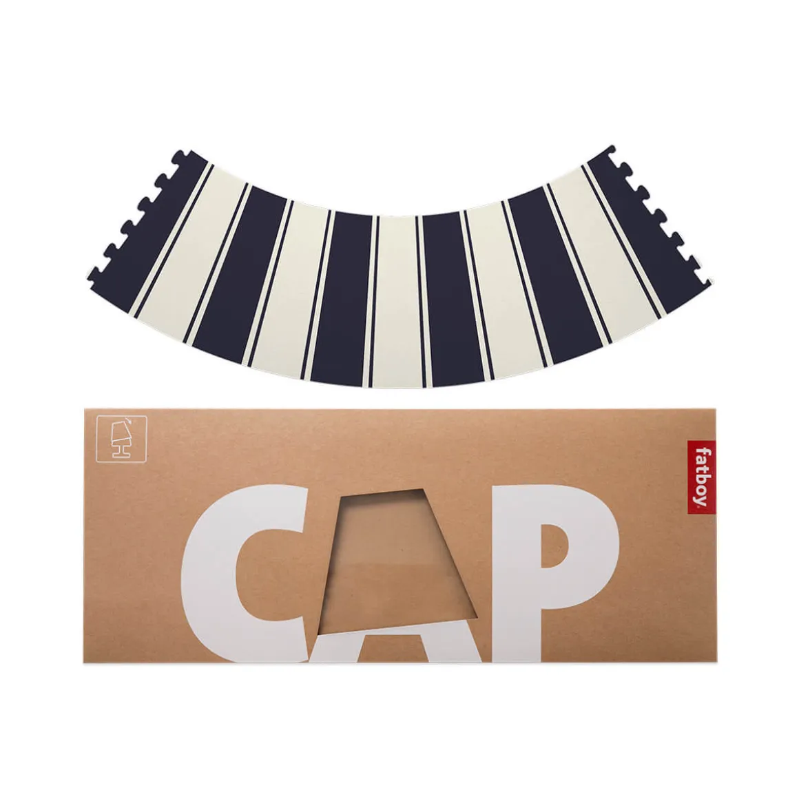 Fatboy Cooper Cappie Stripe Navy für Edison the Petit
