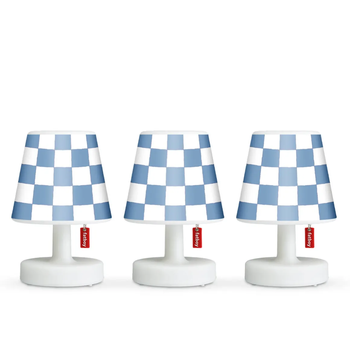 Fatboy Edison the Mini LED Akkuleuchte, 3er-Set, mit Mini Cappie Set Wave Ground