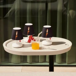 Fatboy Edison the Mini LED Akkuleuchte, 3er-Set, mit Mini Cappie Set Candle Light