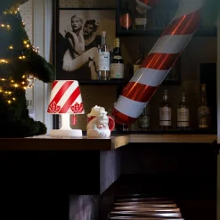 Fatboy Edison the Petit LED Akkuleuchte mit X-mas Cooper Cappie Stripemas